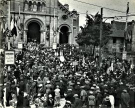 Messe à la basilique d'Argenteuil