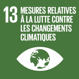 Objectif de développement durable 13 "Mesures relatives à la lutte contre les changements climatiques"