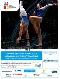 Le championnat national individuel mixte de gymnastique, c’est demain !