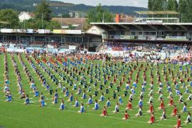 Championnat national mixte par équipes de gymnastique FSCF Bourguoin-Jallieu La Fraternelle