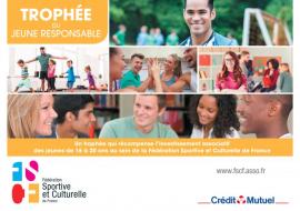 FSCF credit mutuel, amis de la fédération, jeunes, trophées du jeune responsable