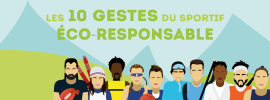 Les gestes du sportif éco responsable