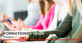 Les formations à venir 