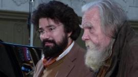 Michael Lonsdale et Nicolas Celoro