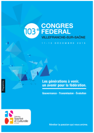 103eme congrès fédéral de la FSCF